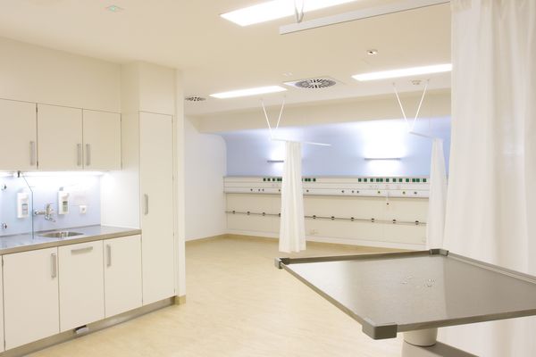 Werkstück - Handwerk und Bau - Referenzen - Immanuel Krankenhaus Berlin - Neugestaltung Aufwachraum