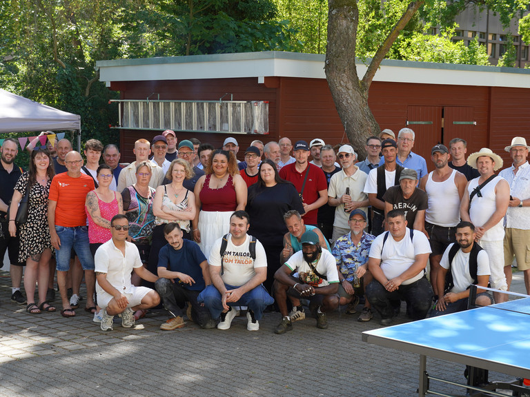 Teamfoto von Werkstück Teamfoto von Werkstück